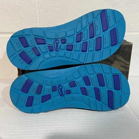 Chaco ZX1 Ecotread Big Kids/Ladies J180264 Break Teal Size 6M - Picture 10 of 10